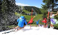 ALTA BADIA - Summer ski show su neve vera il 17 agosto