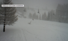 METEO - Finalmente la neve, copiosa sulle Alpi sopra gli 800-1000 metri