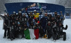 Bagozza e Coratti primo e secondo nello slalom parallelo di Pamporovo