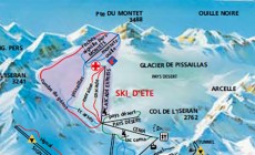 VAL D'ISERE - Sci estivo sul ghiacciaio Pissaillas al via a "numero chiuso"
