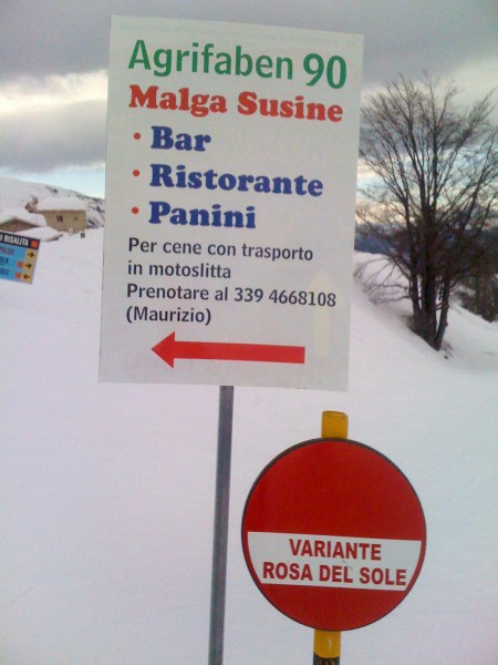 Se volete mangiar bene.......