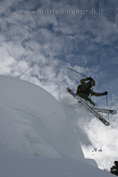 Matteo Menardi maestro di sci