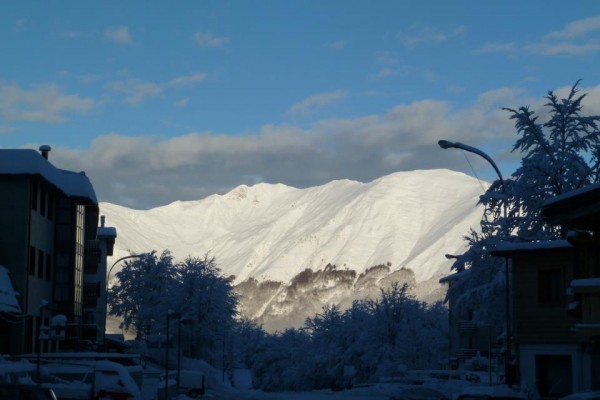 Che vista anche dal centro del paese!!!