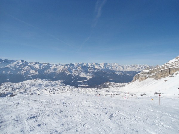 dalla cima Grostè...Madonna di Campiglio