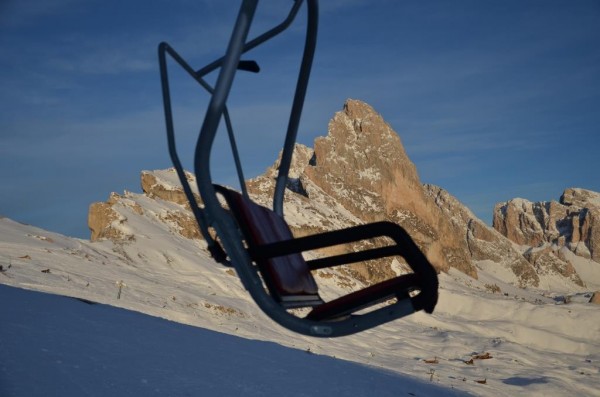 Una foto che mette a sedere le montagne: Seceda 2013! Andrea