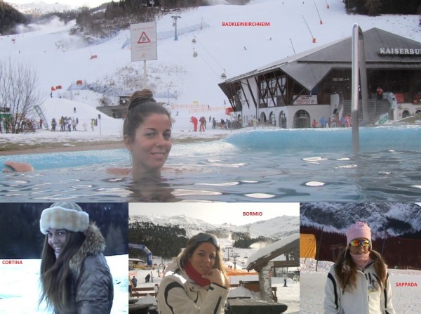 MONTAGNA.jpg (467.52 KiB) Visto 11087 volte Posti fantastici dove sono stata: Badkleinkirchheim alle terme di Römerbad, Cortina, Sappada e Bormio.<br />Località fantastiche che consiglio a tutti... Ciao