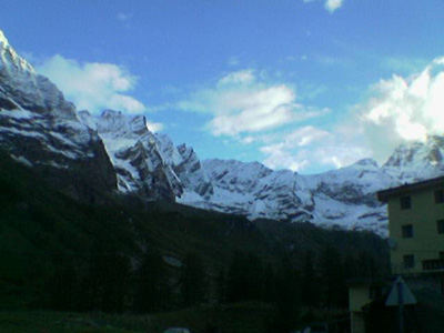 ore 7.00 cervinia  1°  quasi inverno