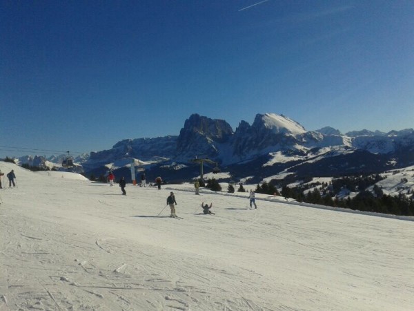 La montagna delle alpi di syusi