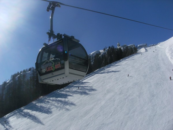 Arrivo pista Di Prampero...