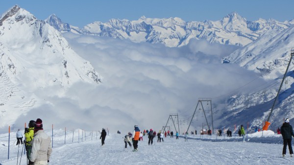 ancore e nuvole su Zermatt (Cervino)