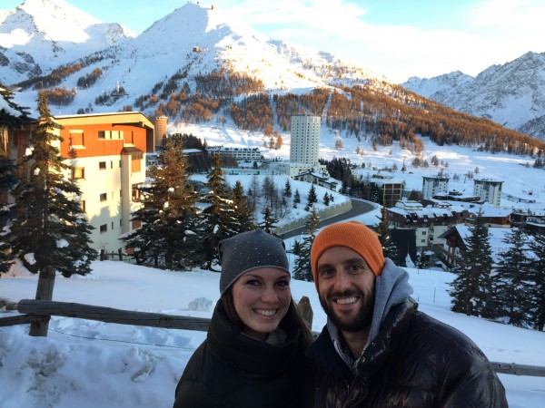 Comprensorio Sestriere vista dal paese