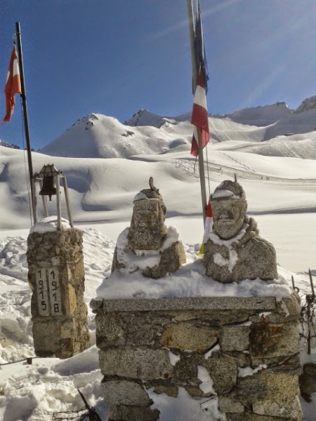 Monumento agli Alpini - Ghiacciaio del Presena - Passo del Tonale