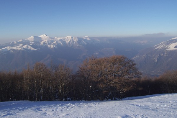 Monte Terminillo visto dal Monte Nurietta (RI)