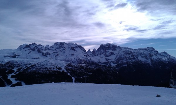 Madonna di Campiglio, Grosté. Foto scattata lunedì 22/12/2014