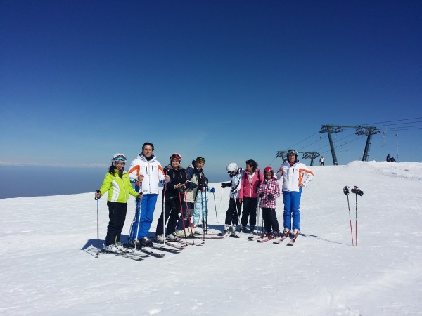 Artesina a 2136 mt.Sole accecante.