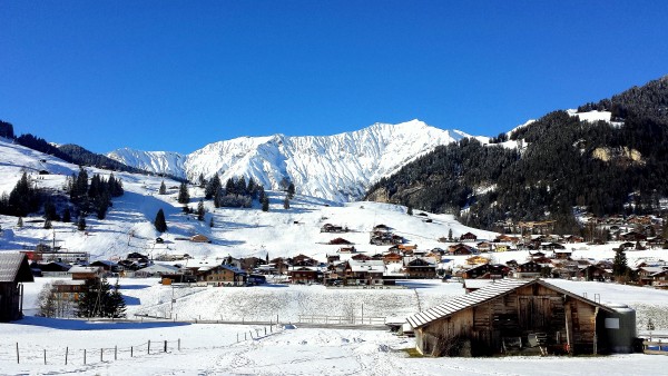 Neve immacolata ad Adelboden