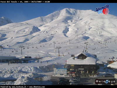 Passo Tonale, Webcam del 26 Novembre