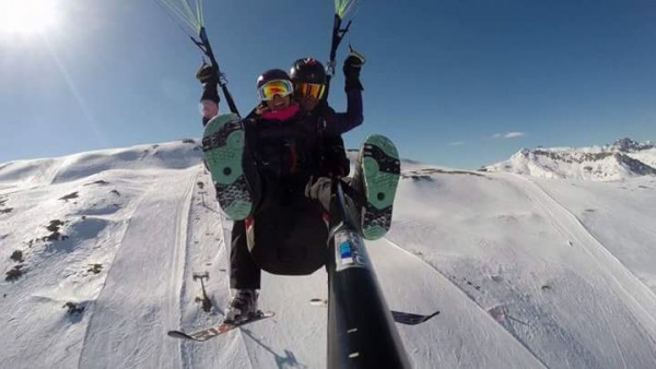 ..dall'alto di Livigno...