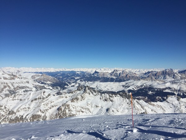 in cima alla Marmolada