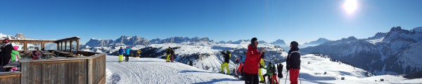 Civetta ski panorama