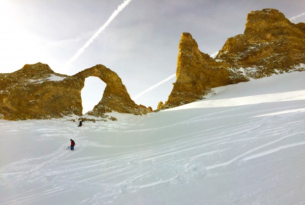 Aiguille Perceè, Espace Killy Val d'Isère/Tignes - Gennaio 2016