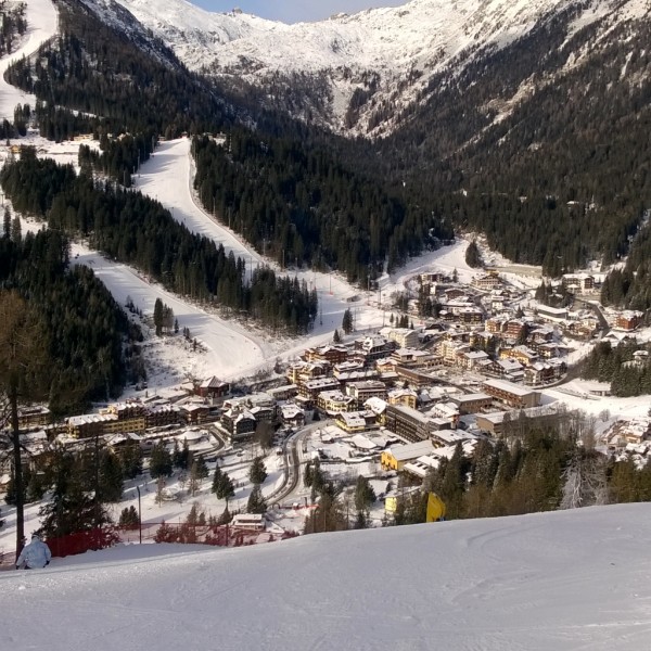 Madonna di Campiglio vista dallo Spinale