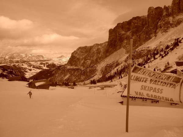 Quando sbagli pista...in Val Gardena