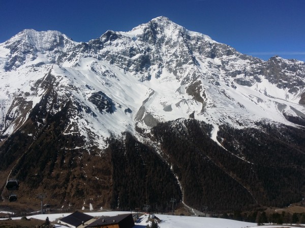 L'Ortles e la pista dell'Orso