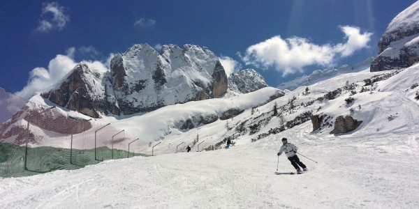 Alberto in slalom