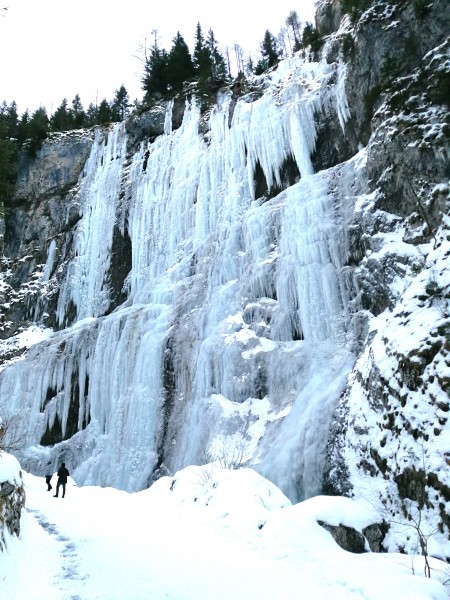 Cascata &quot;La Cattedrale&quot;.