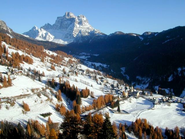 Selva di cadore e monte Pelmo