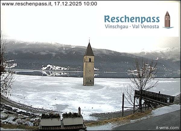 Webcam lago di Resia