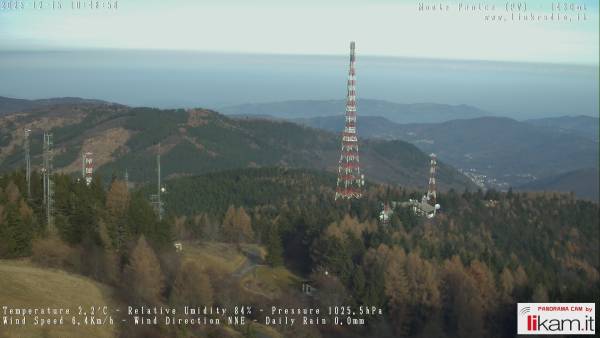 webcam Bobbio monte Penice