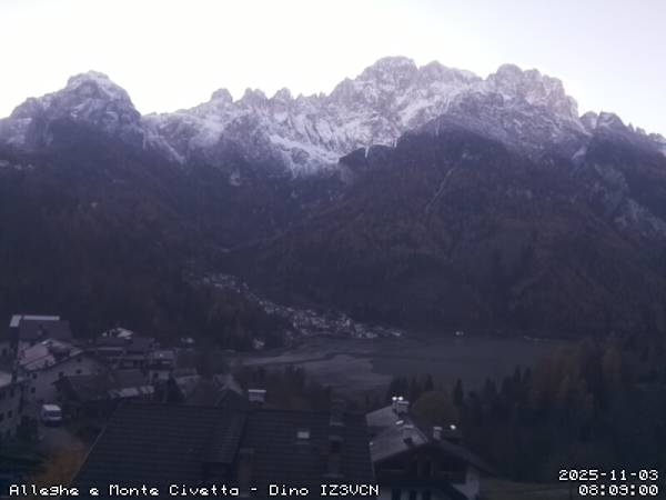webcam Alleghe, monte Civetta