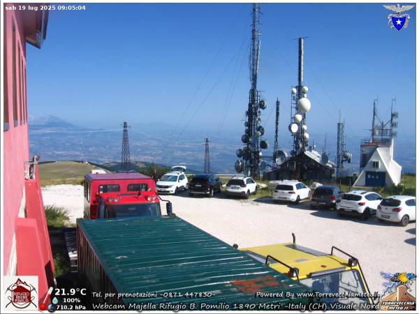 Webcam Rifugio Bruno Pomilio MAJELLA 1890m