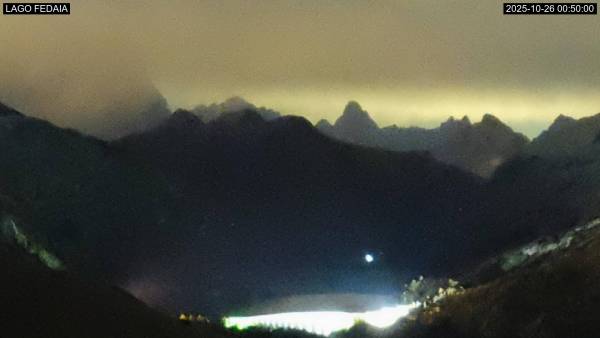 Webcam lago Fedaia