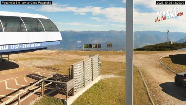 Webcam Andalo arrivo Cima Paganella