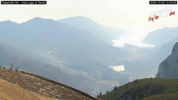 Webcam Paganella vista sul Lago di Garda