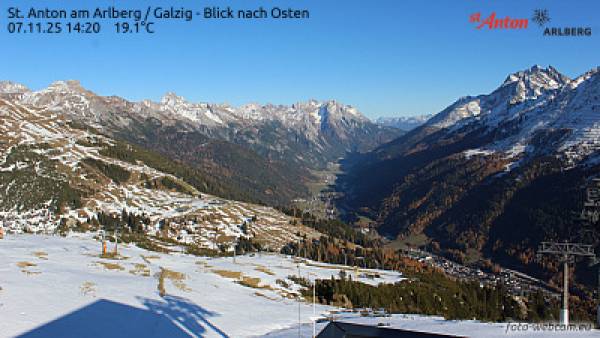 Webcam St. Anton Galzig