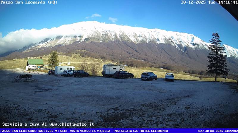 Webcam Passo San Leonardo