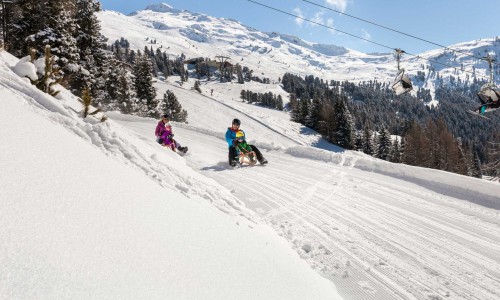 Pista da slittino di sei chilometri a Hochzeiger