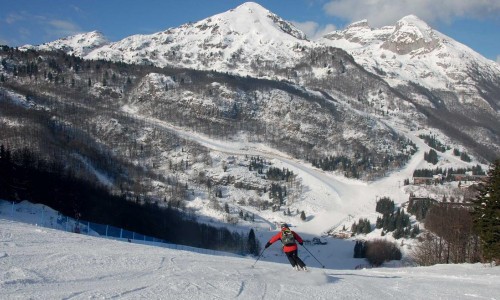 Sciare a Forni di Sopra