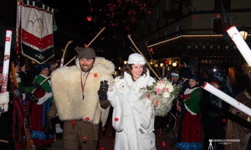 Rievocazione storica nel Carnevale di Cervinia Rievocazione storica nel Carnevale di Cervinia