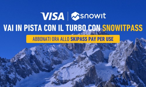 Scopri di più sul nuovo servizio skipass pay per use in abbonamento SnowitPass