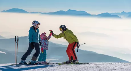 Villach, prime piste aperte all'Alpe Gerlitzen