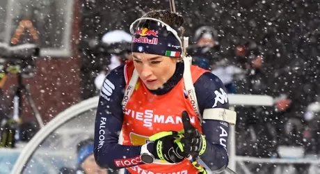 HOCHFILZEN - Dorothea Wierer vince ancora nella sprint di biathlon 