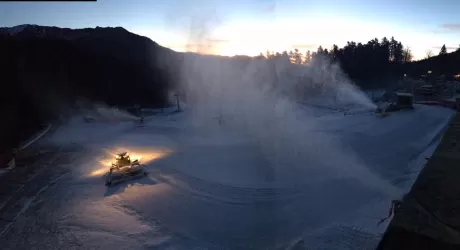 ABETONE - Cannoni in azione e nuove piste aperte 