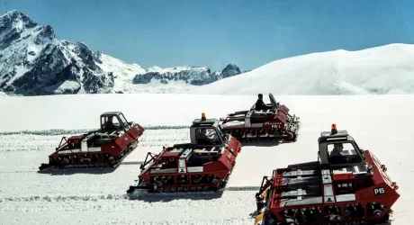 Dal prototipo in un’officina di Ortisei ai battipista green, 60 anni di Prinoth