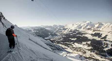 GLACIER 3000 - Les Diablerets, ecco Black Wall, una delle piste più ripide del mondo
