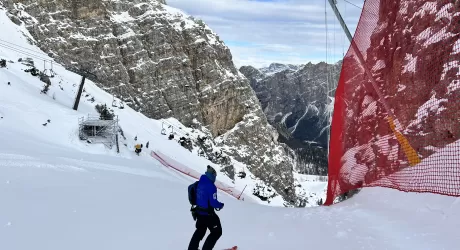 CORTINA - Controllo neve ok, inziano i lavori sulla Olympia per la Coppa del mondo